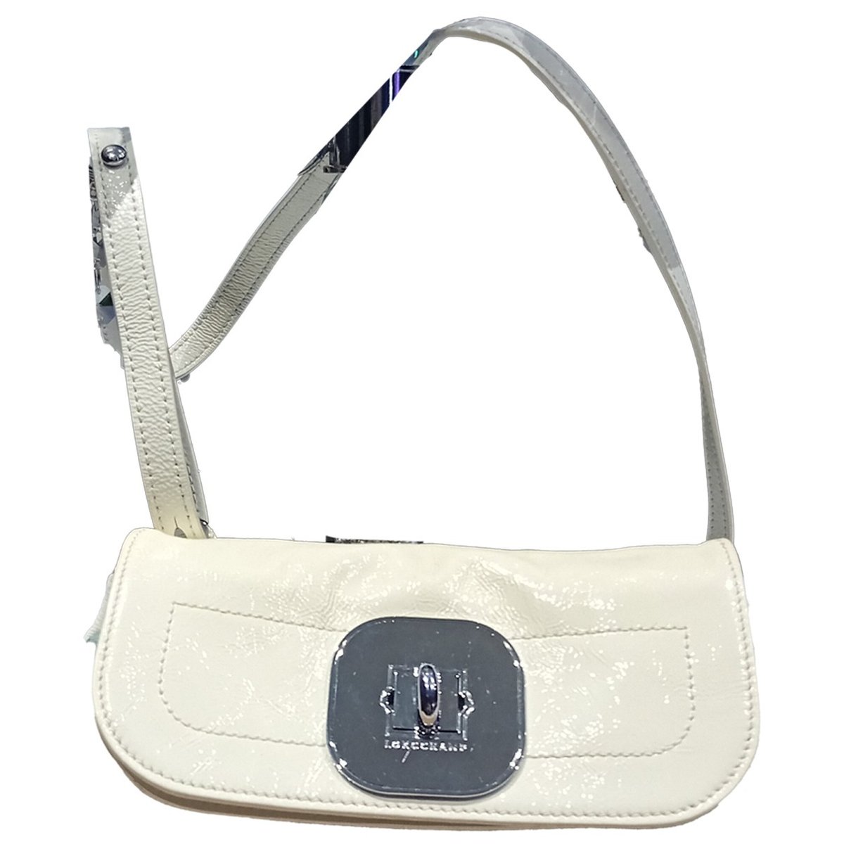 Gatsby vinyl crossbody bag