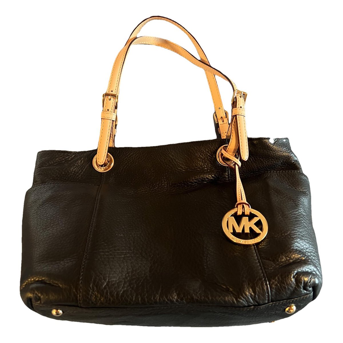 Riley leather handbag