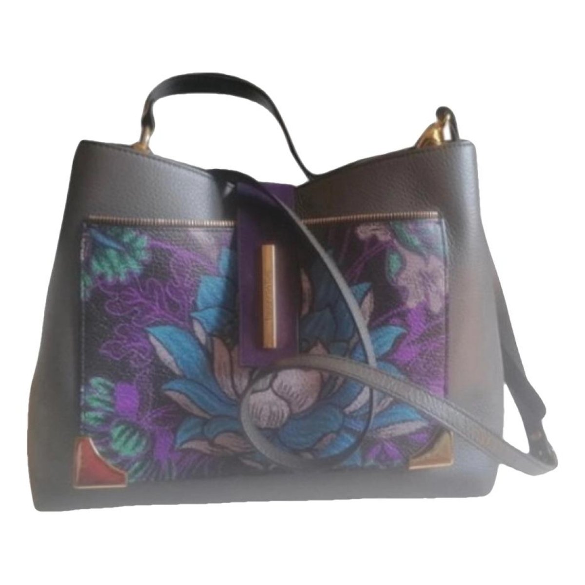 Leather crossbody bag