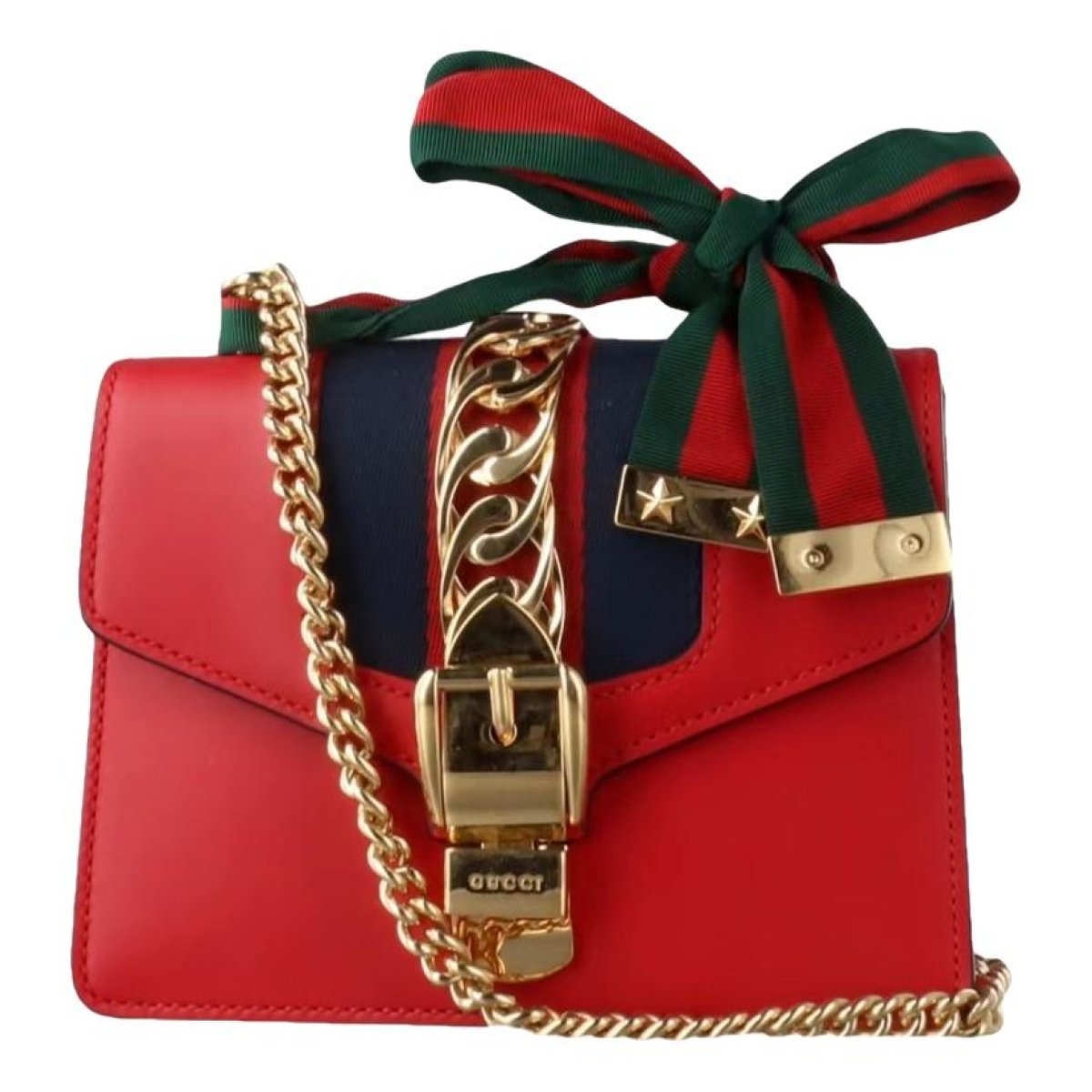 Sylvie Flap Chain leather handbag