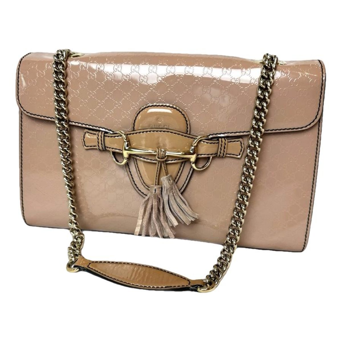 Emily patent leather handbag