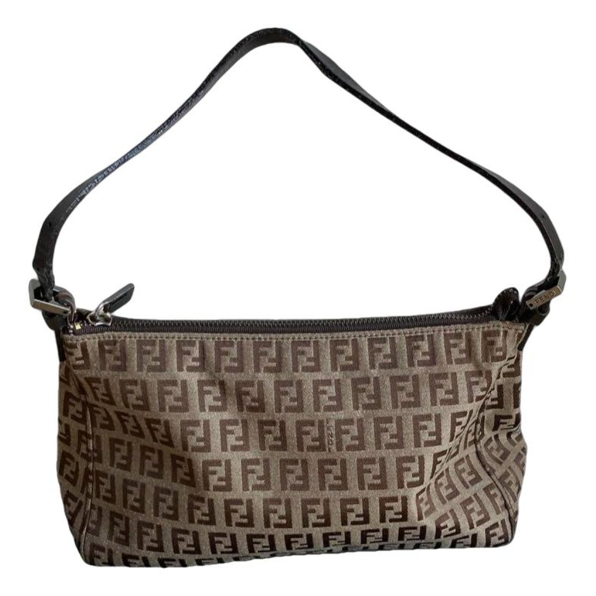 Baguette leather handbag