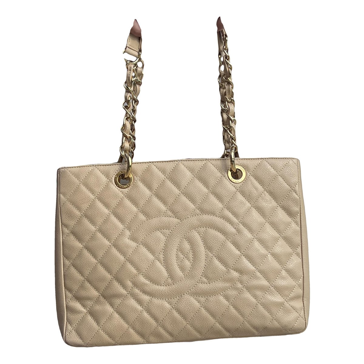 Grand shopping leather handbag
