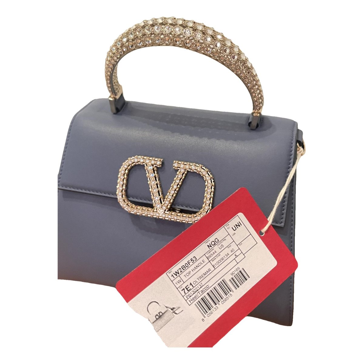 Vsling Top Handle pony-style calfskin handbag