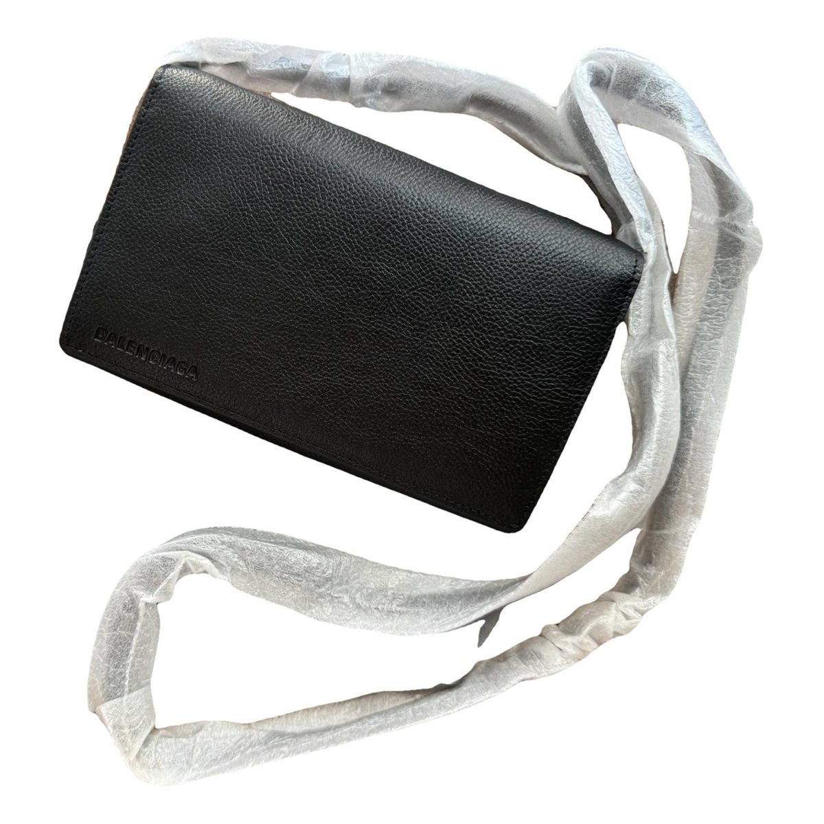 Wallet On Chain B leather mini bag