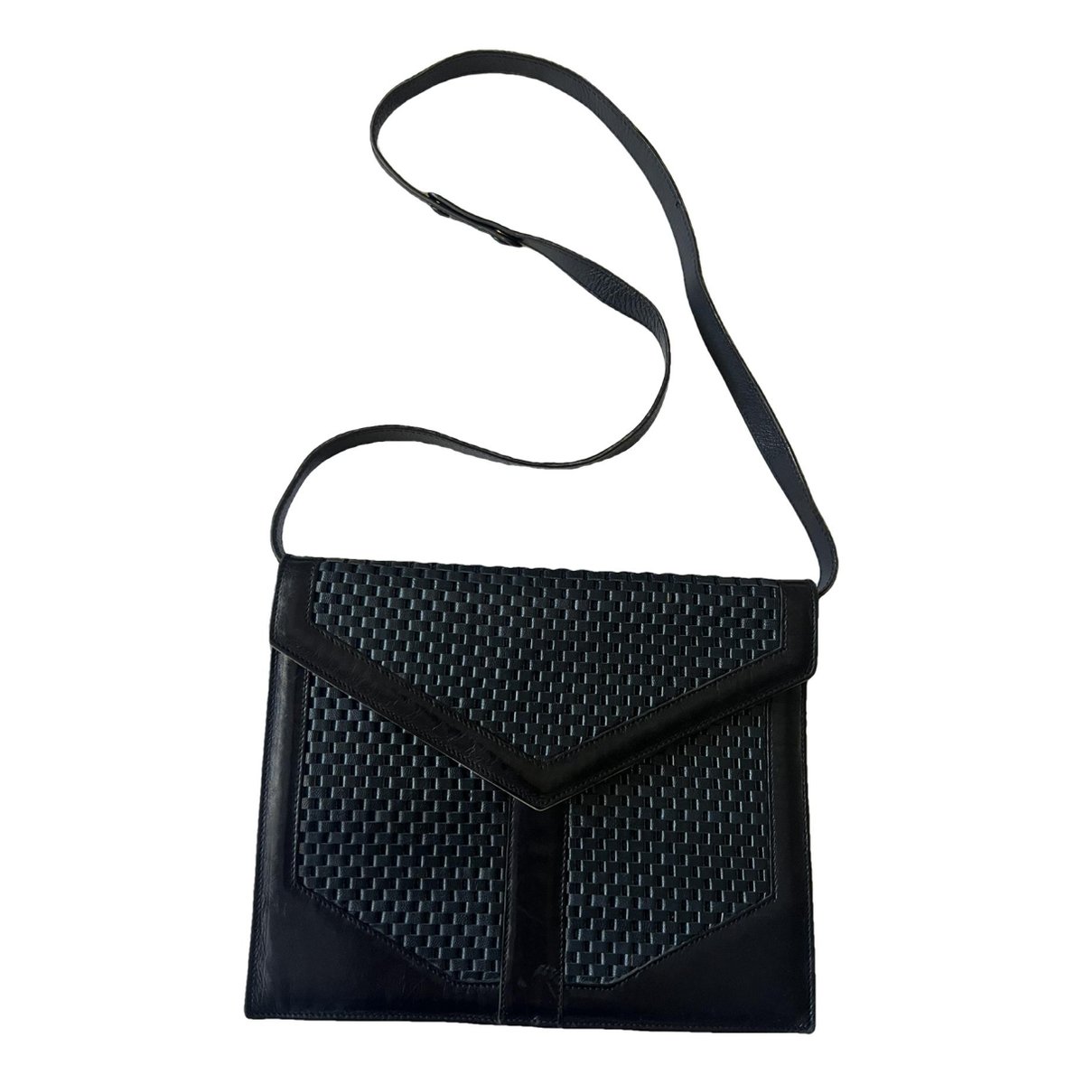 Messenger leather crossbody bag