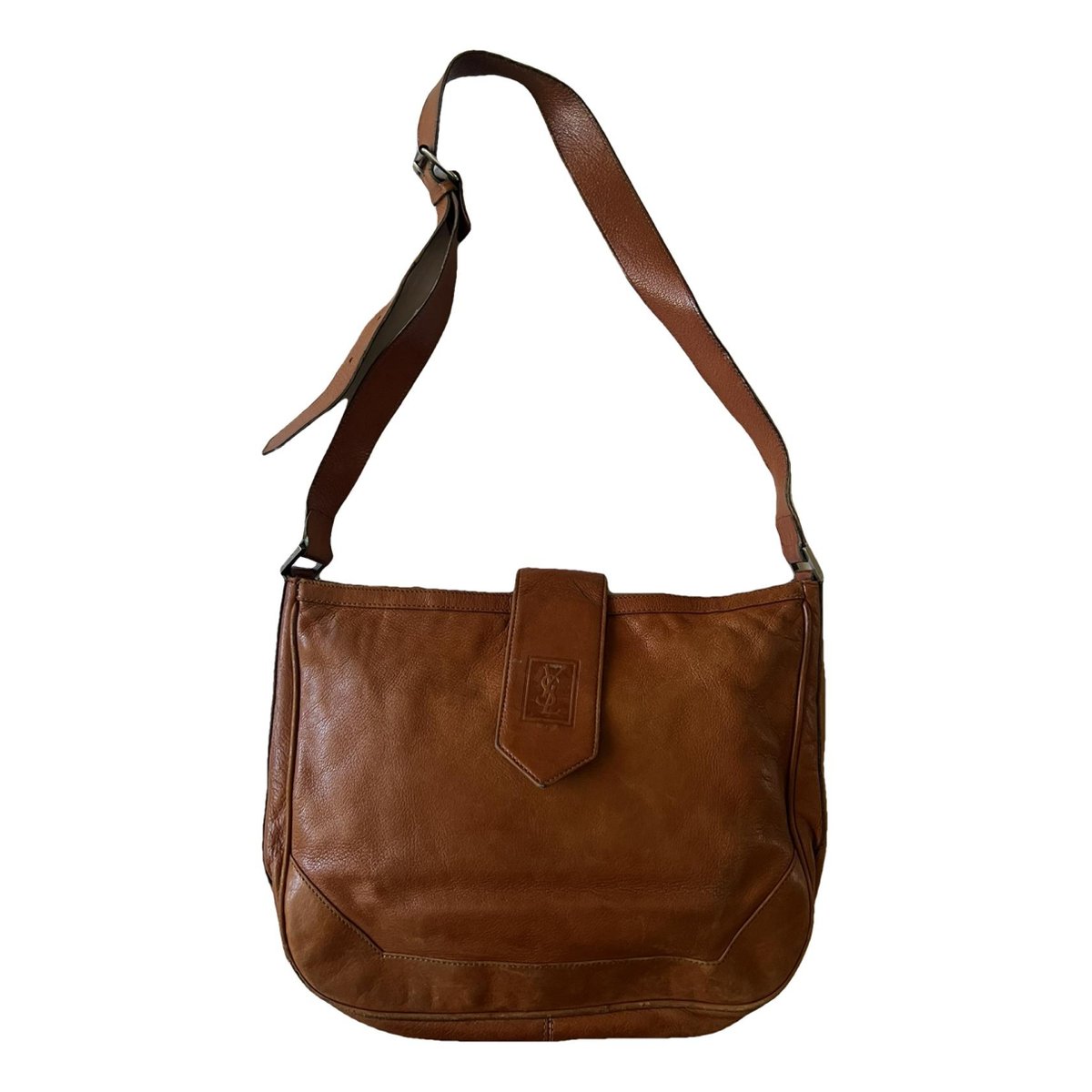 Messenger leather crossbody bag