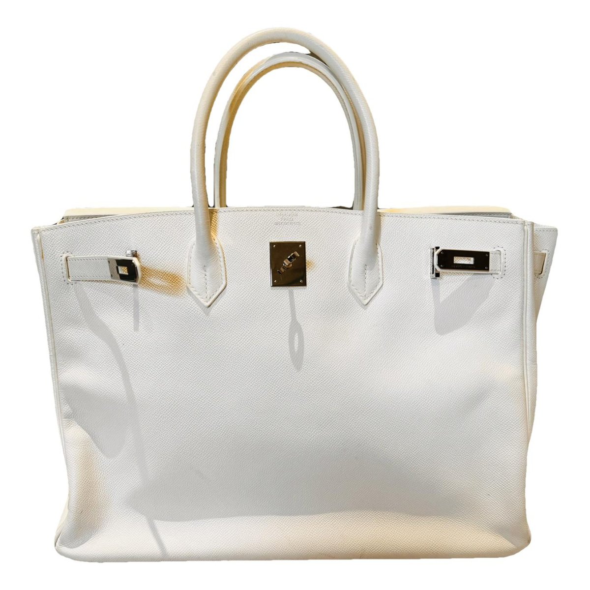 Birkin 40 leather handbag