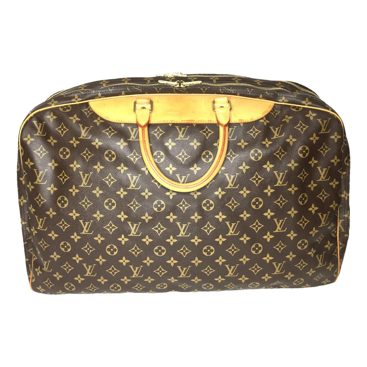 Alizé patent leather travel bag