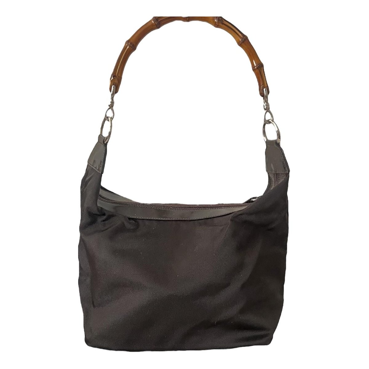 Bamboo Top Handle cloth handbag