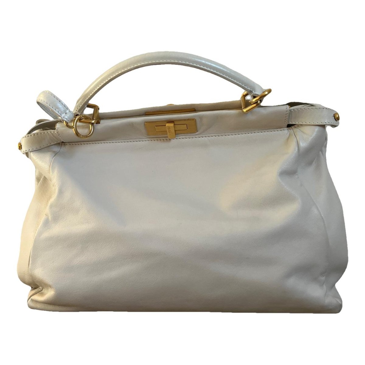 Peekaboo leather handbag