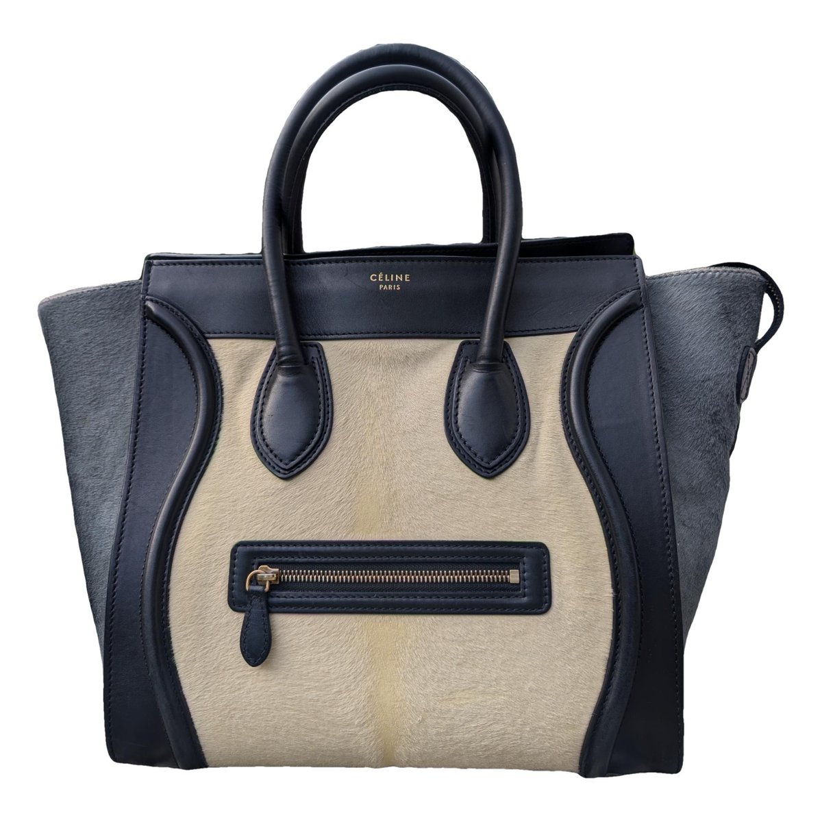 Luggage leather handbag