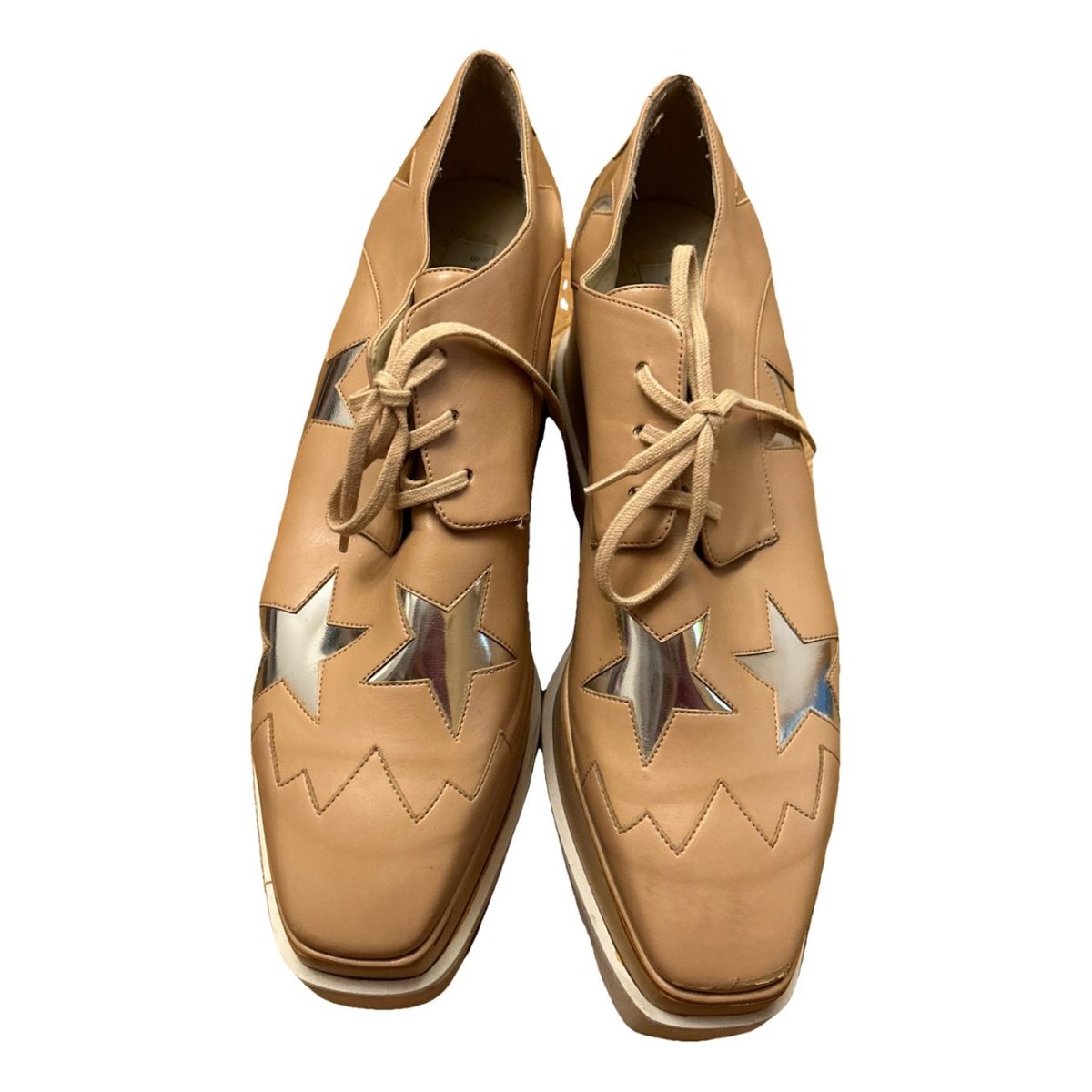 Elyse vegan leather lace ups