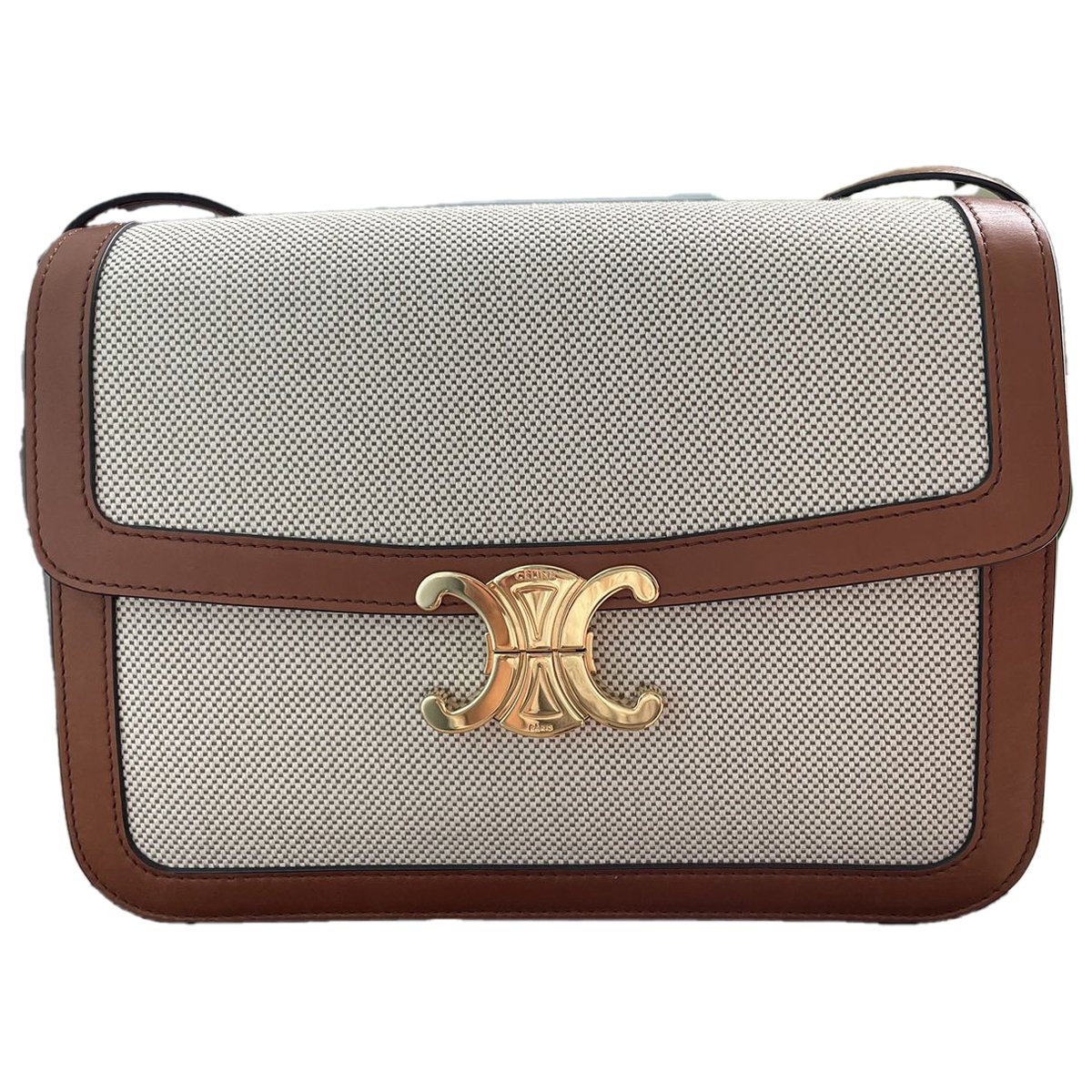 Triomphe cloth handbag
