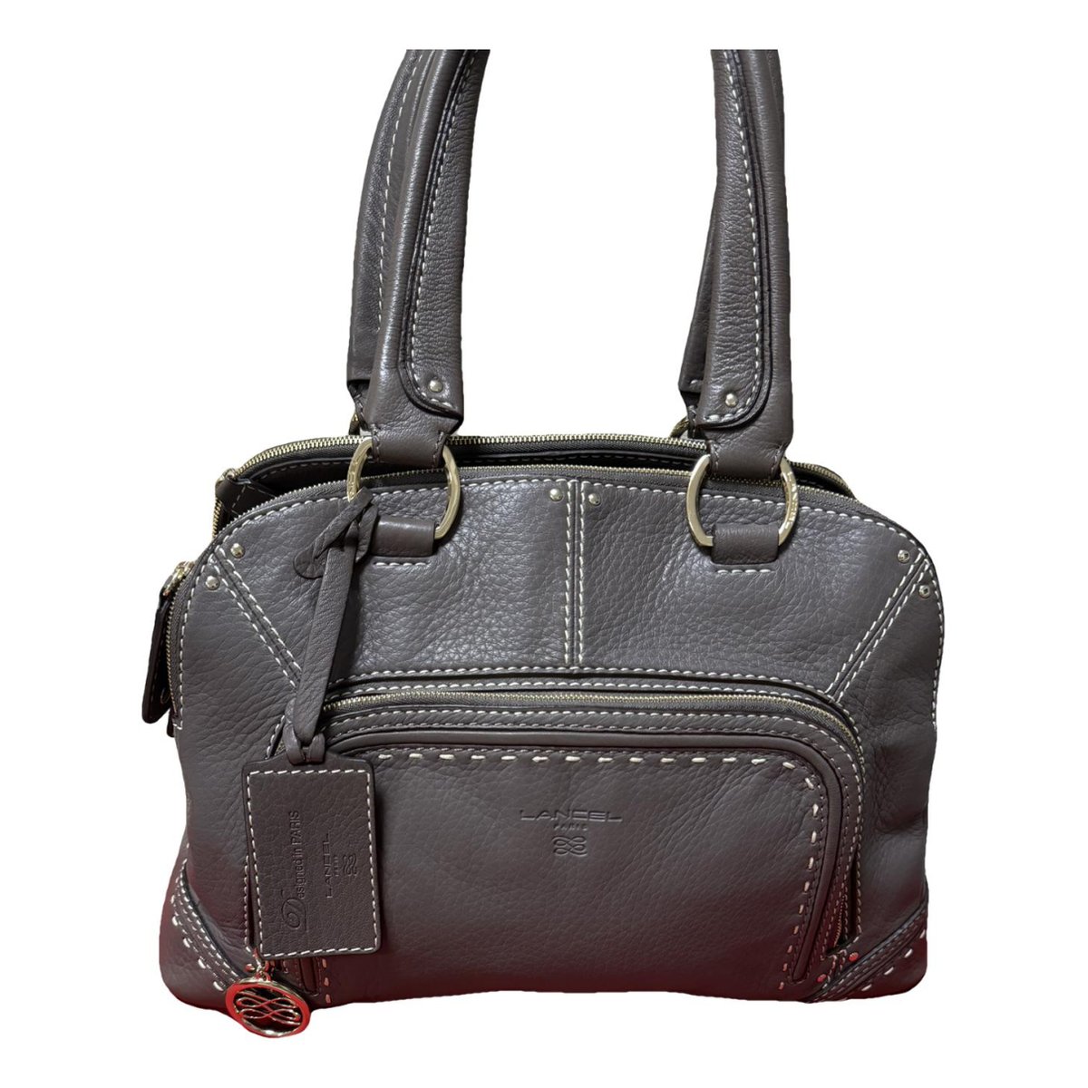 Mademoiselle Adjani leather handbag