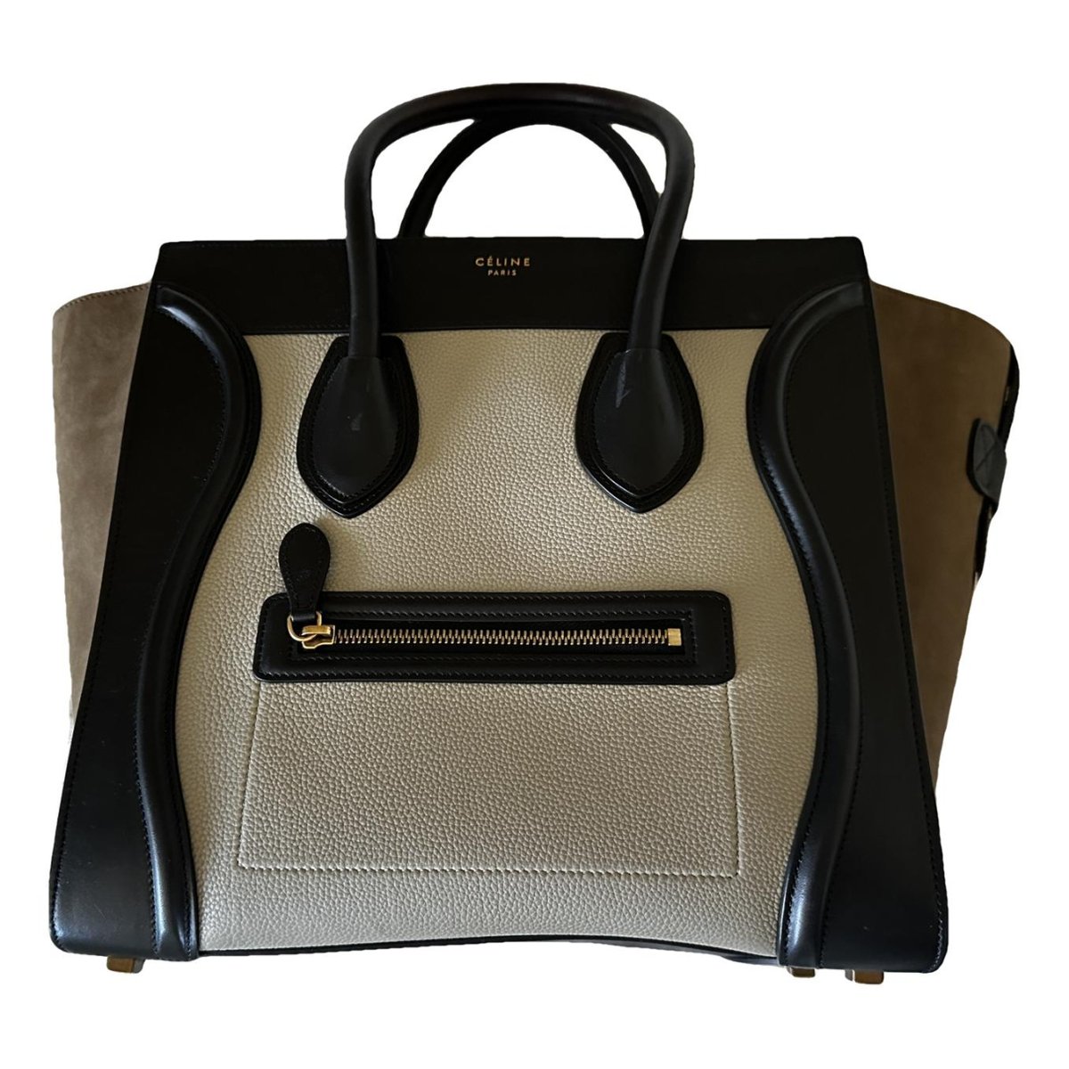 Luggage leather handbag