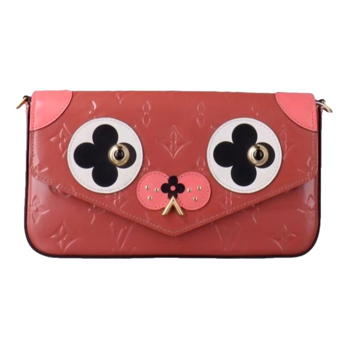 Félicie patent leather handbag