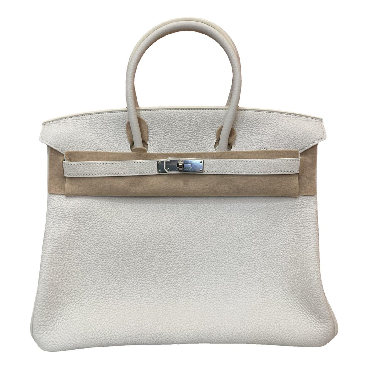 Birkin 35 leather handbag