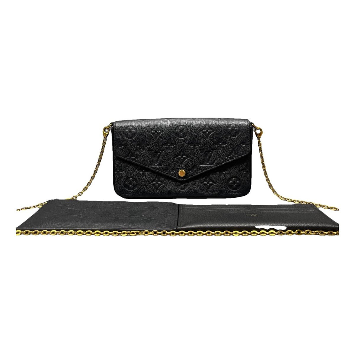 Félicie leather crossbody bag