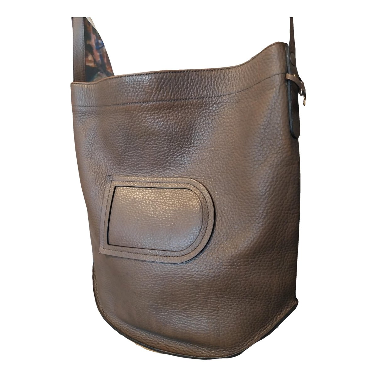 Pin leather bag