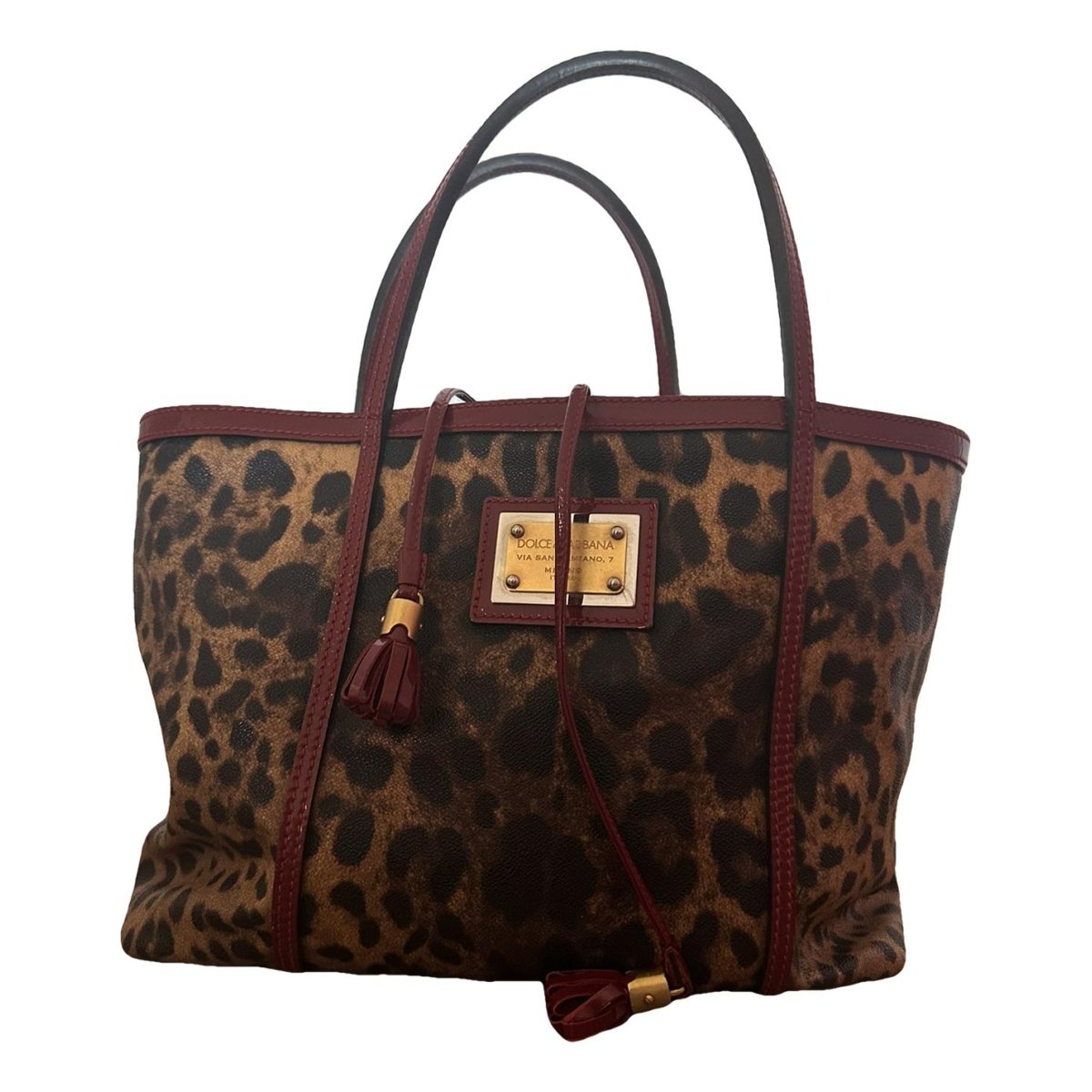 Beatrice patent leather handbag