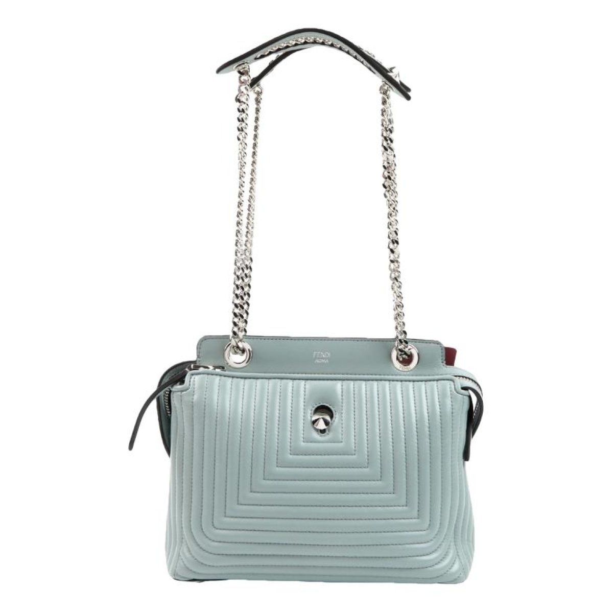 Dot Com leather handbag