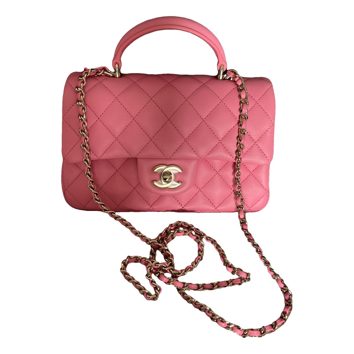 Timeless Classique Top Handle leather handbag
