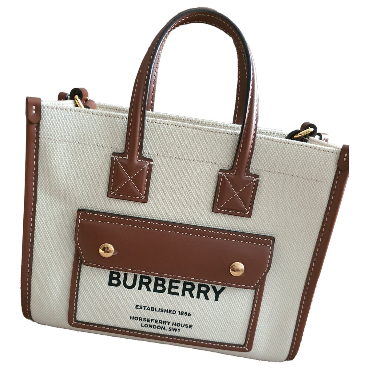 Freya leather handbag