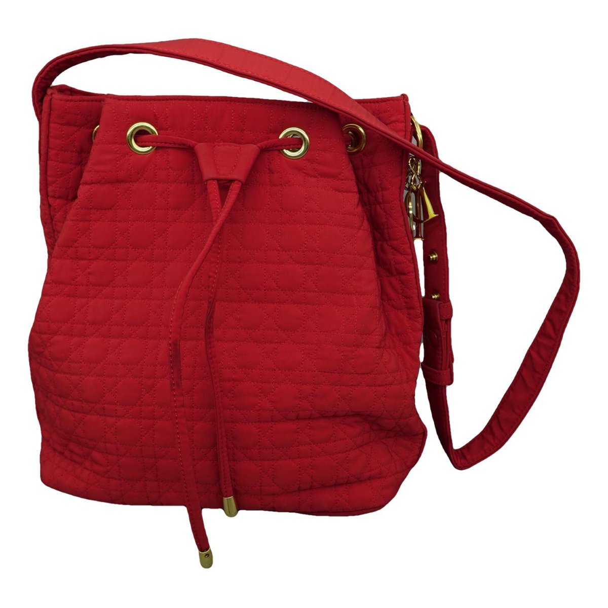 Lady Dior cloth handbag