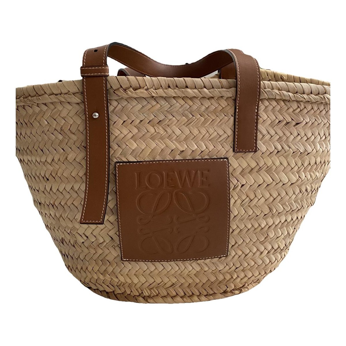 Basket Bag leather tote