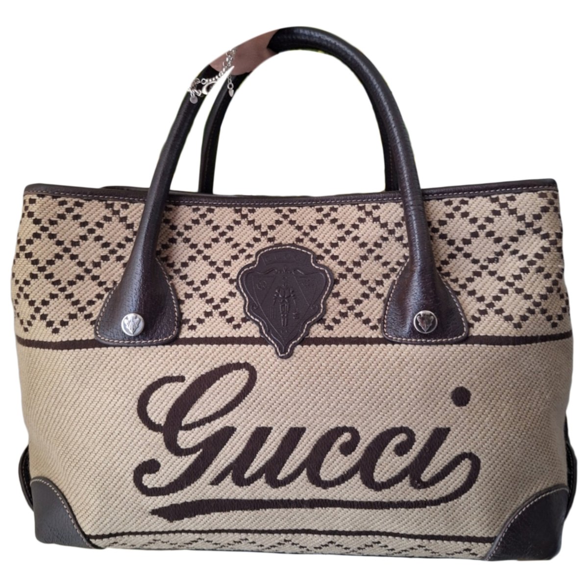 Horsebit 1955 Chain leather tote