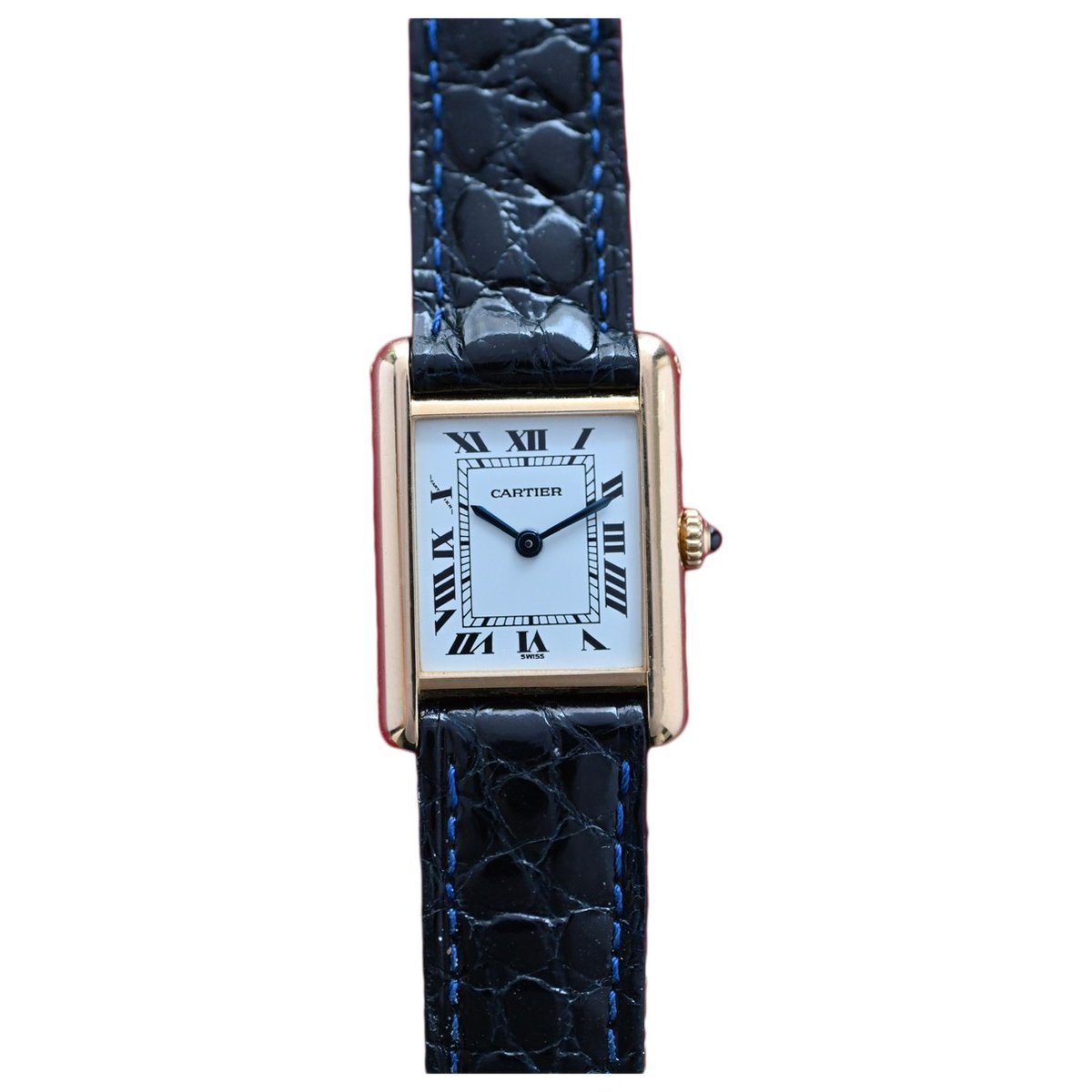 Tank Louis Cartier yellow gold watch