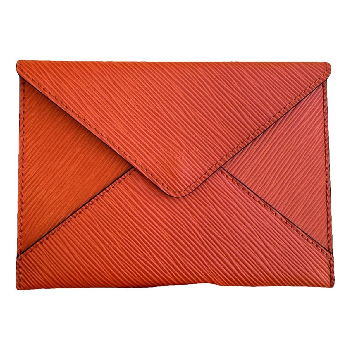 Kirigami leather purse