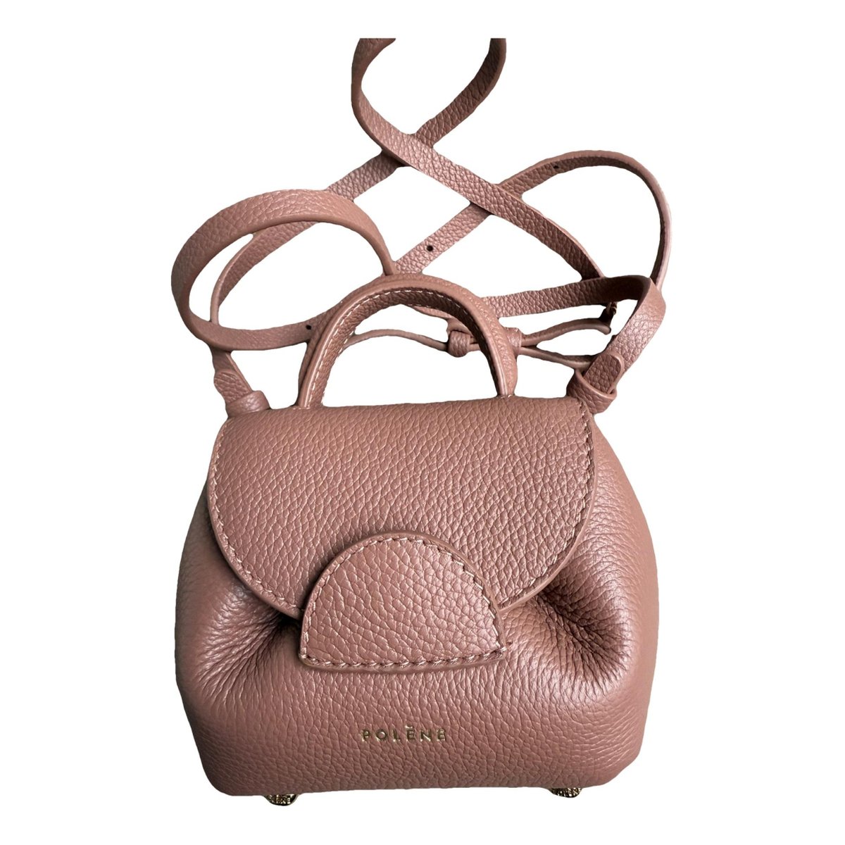 Numéro un leather mini bag