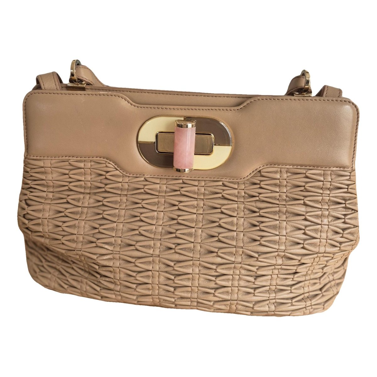 Isabella Rossellini leather crossbody bag