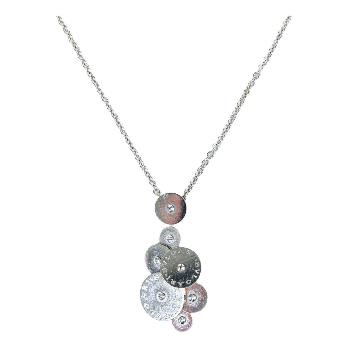 Cicladi white gold necklace