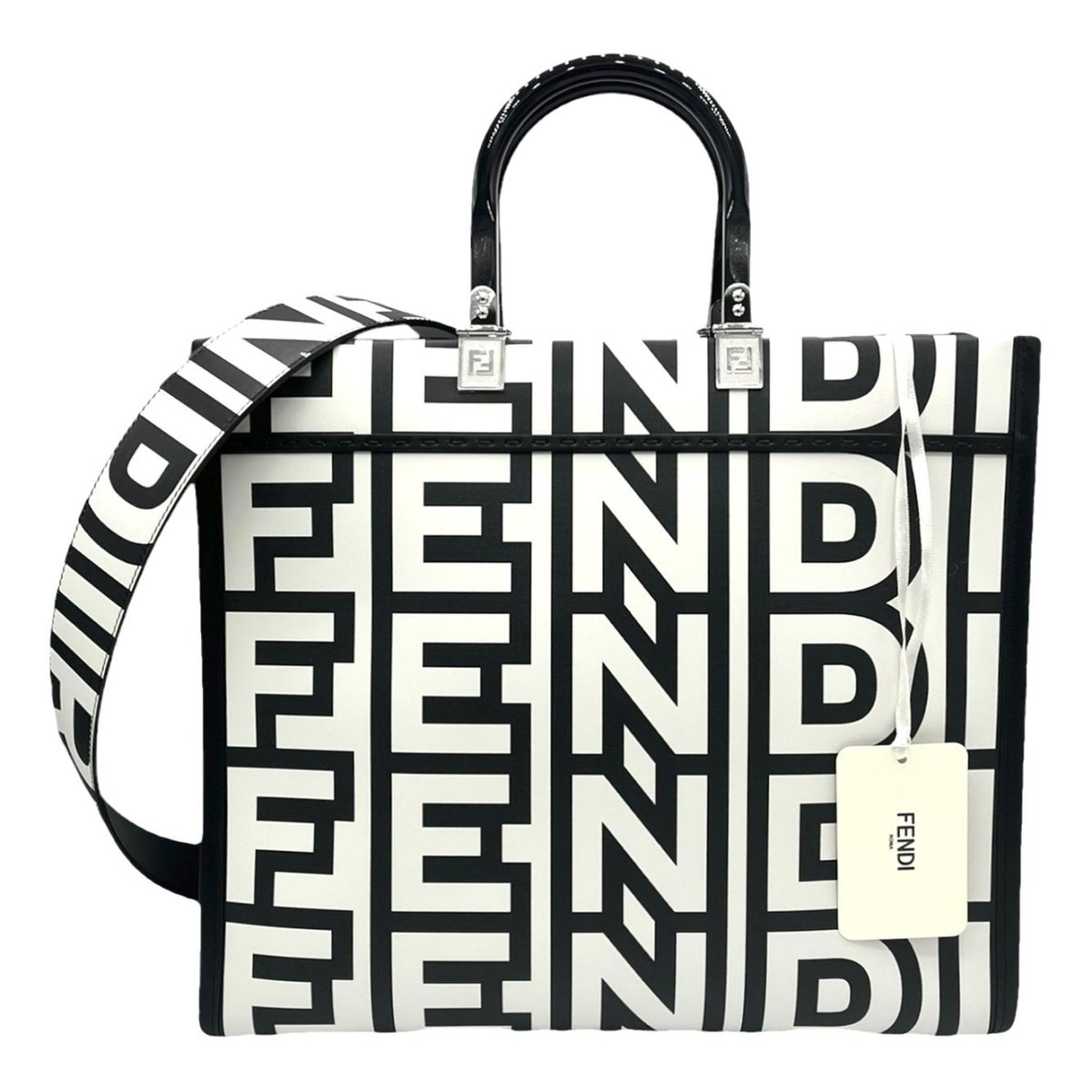 Sunshine leather tote