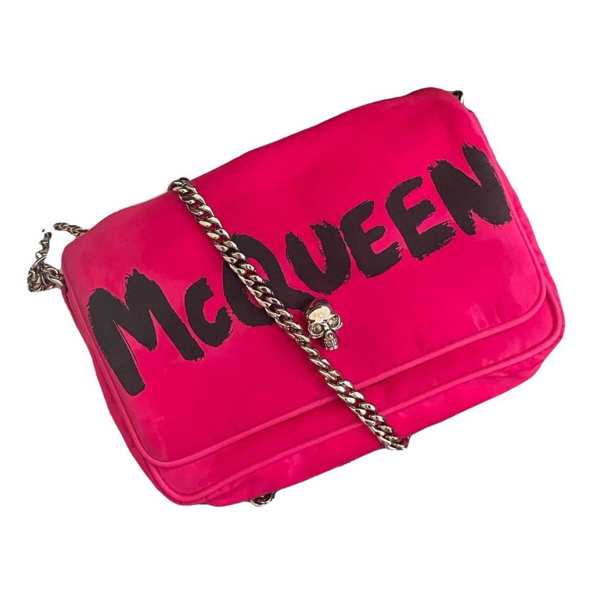Skull cloth crossbody bag