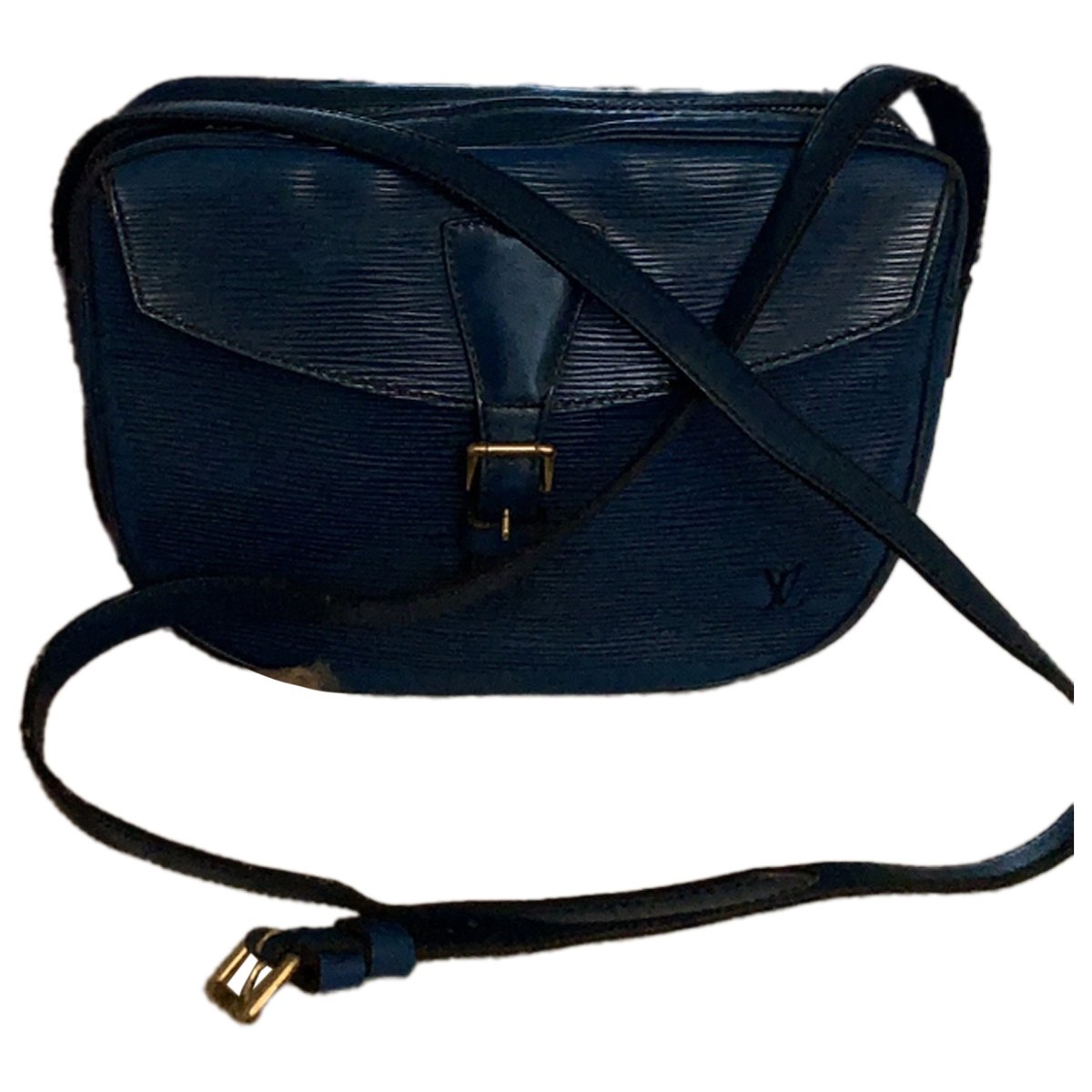 Jeune fille leather crossbody bag