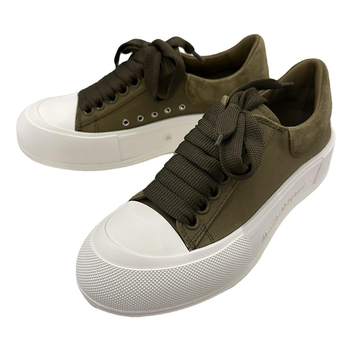 Deck Plimsoll cloth trainers