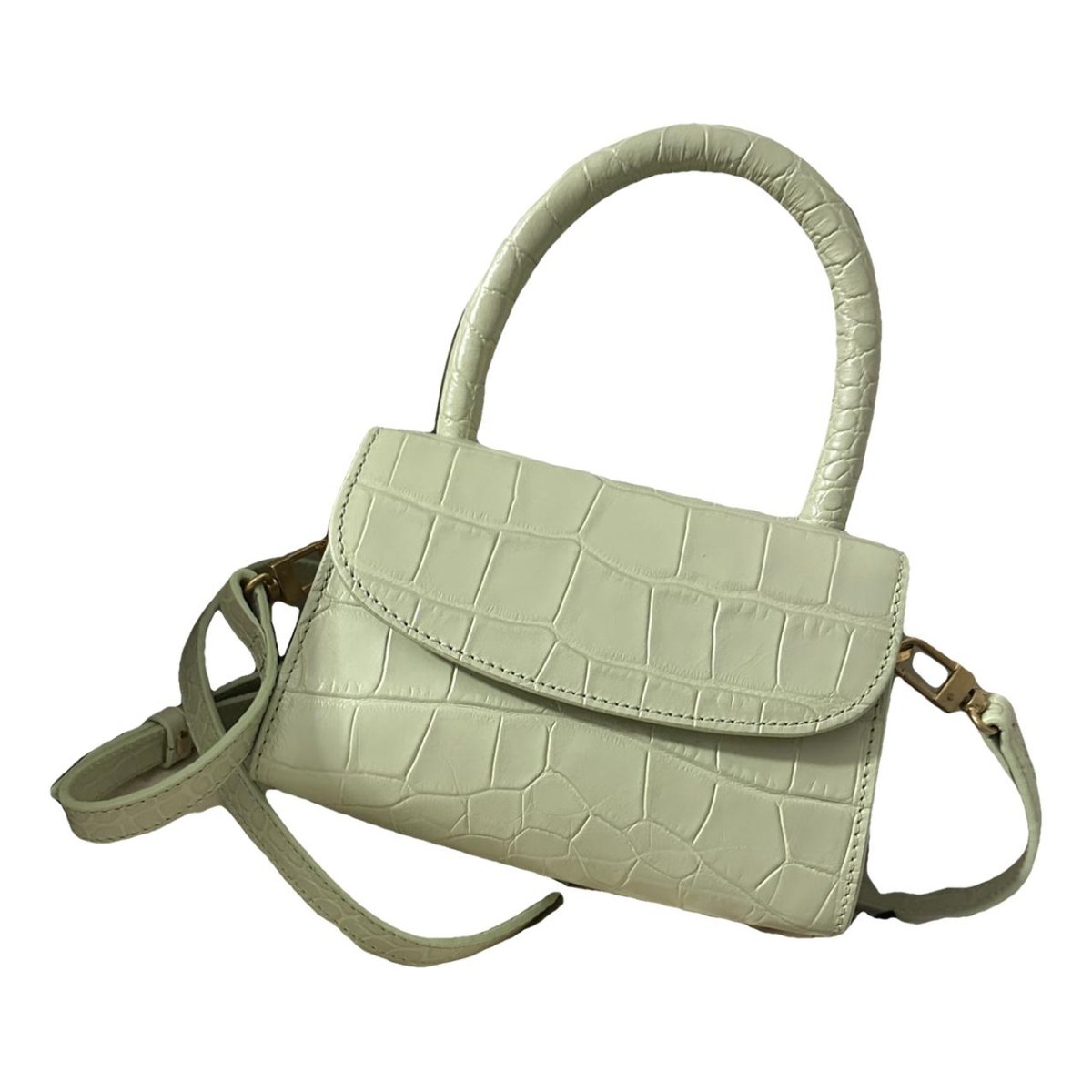 Mini leather handbag
