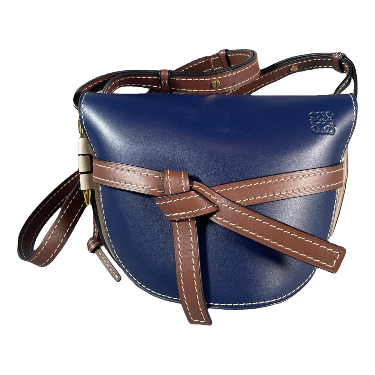 Gate leather crossbody bag