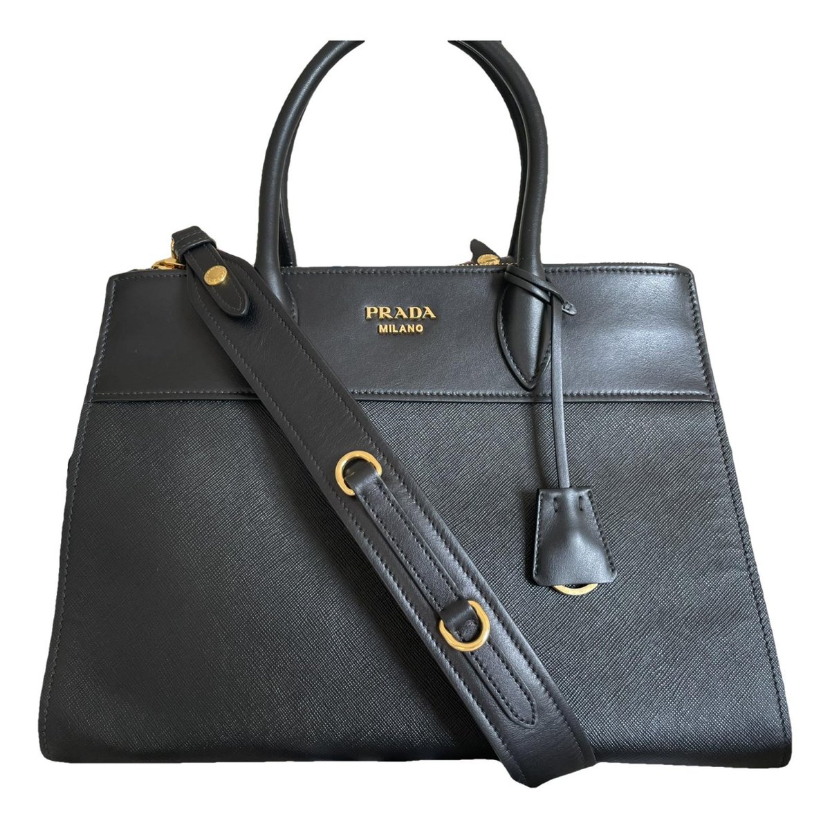 Paradigme leather handbag