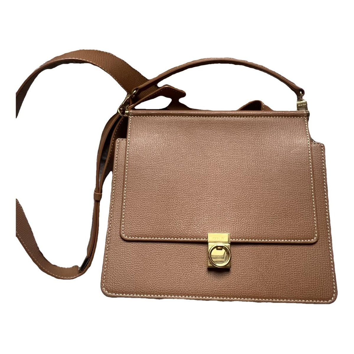 Numéro Sept leather handbag