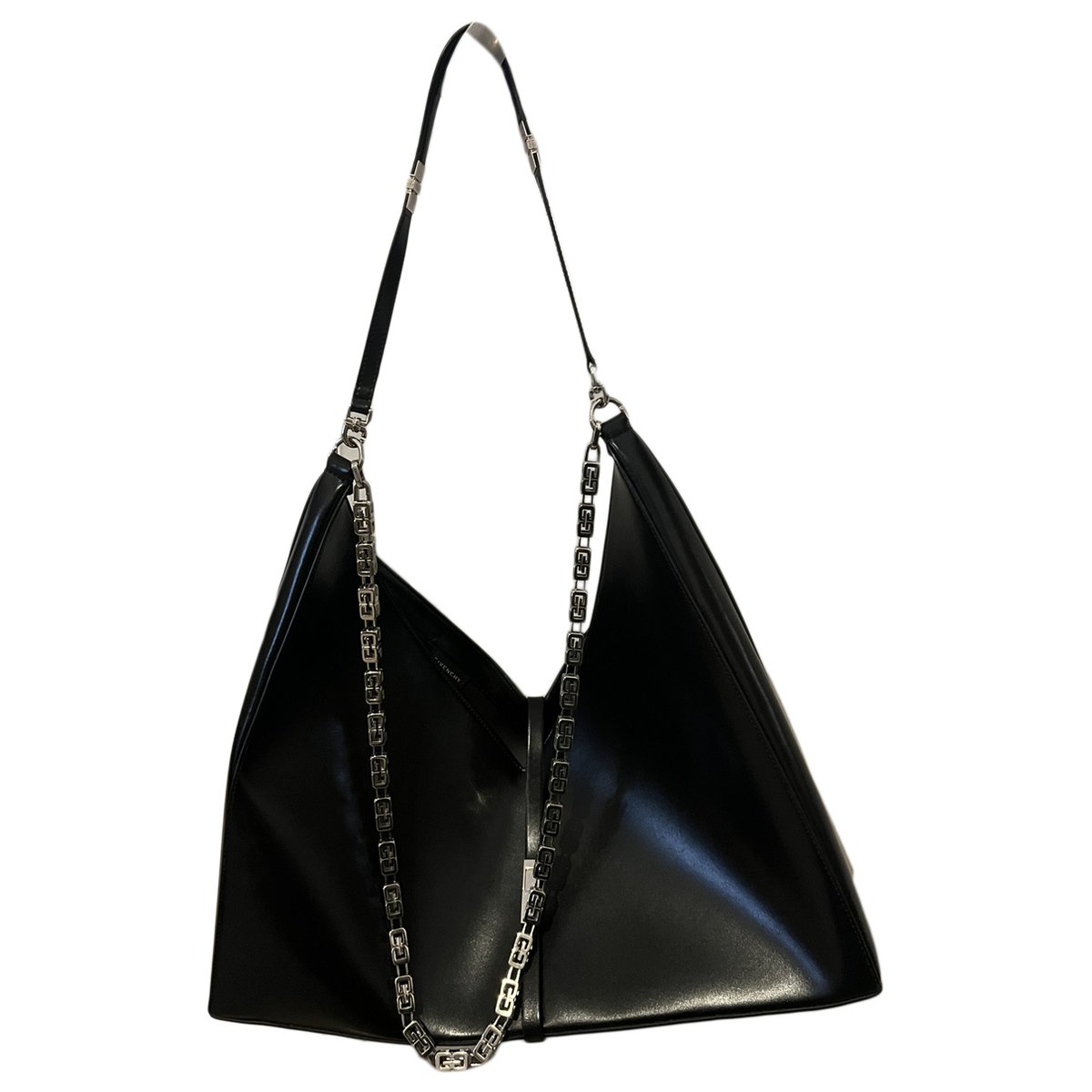 Cut Out leather handbag