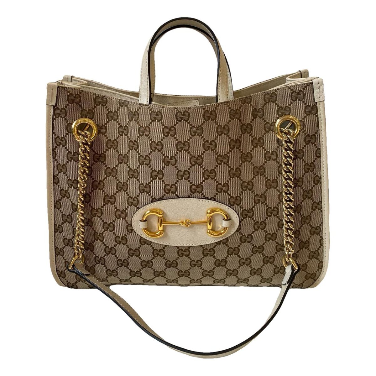 Horsebit 1955 Chain cloth handbag