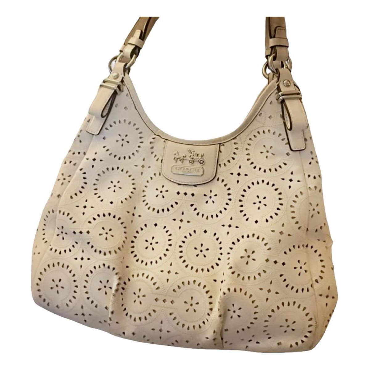 Edie leather handbag
