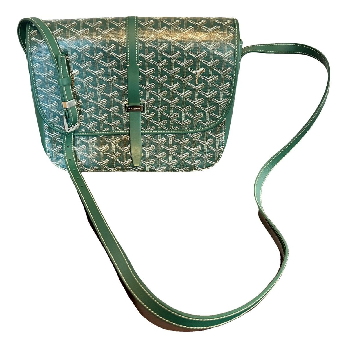 Belvedère leather crossbody bag