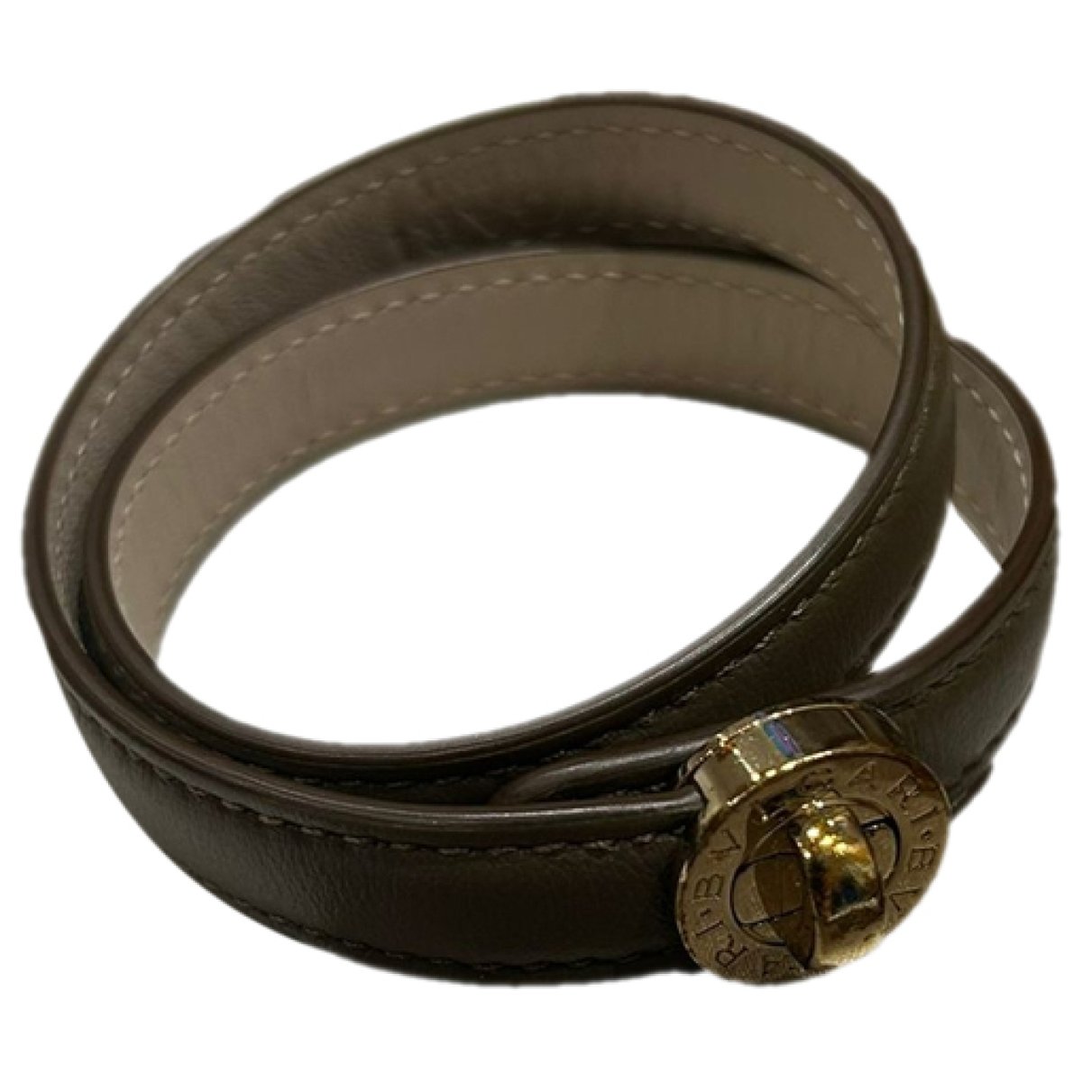 Bulgari leather bracelet