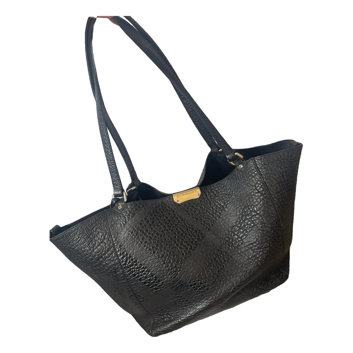 Woodbury leather handbag